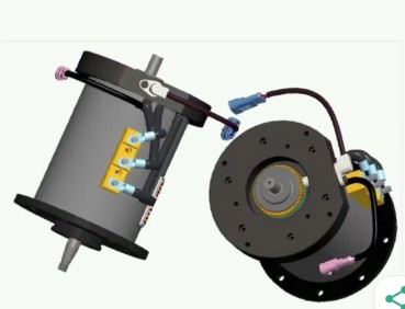 TRACTION MOTOR,AC 1.5KW ,65-88A, 24V,1760|3140|4200 RP