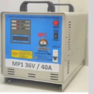 BATTERY CHARGER MAKE SIRIUS MP1, 36V, 40A.